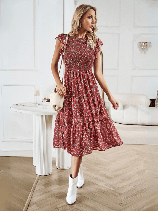Classic Vintage Dress with a Flattering Fit
