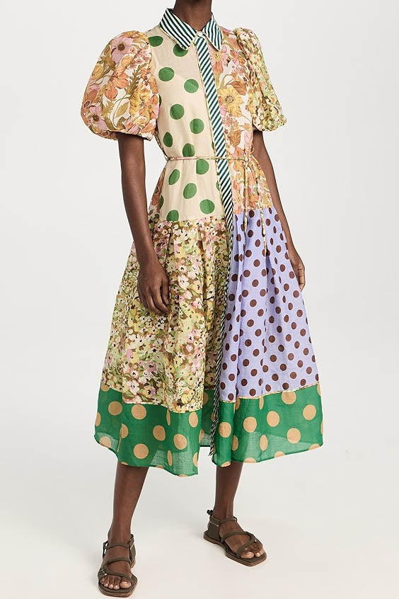 Classic Vintage Dress with a Flattering Fit