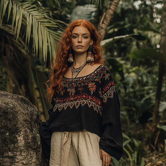 Effortlessly Elegant Blouse with a Timeless Design