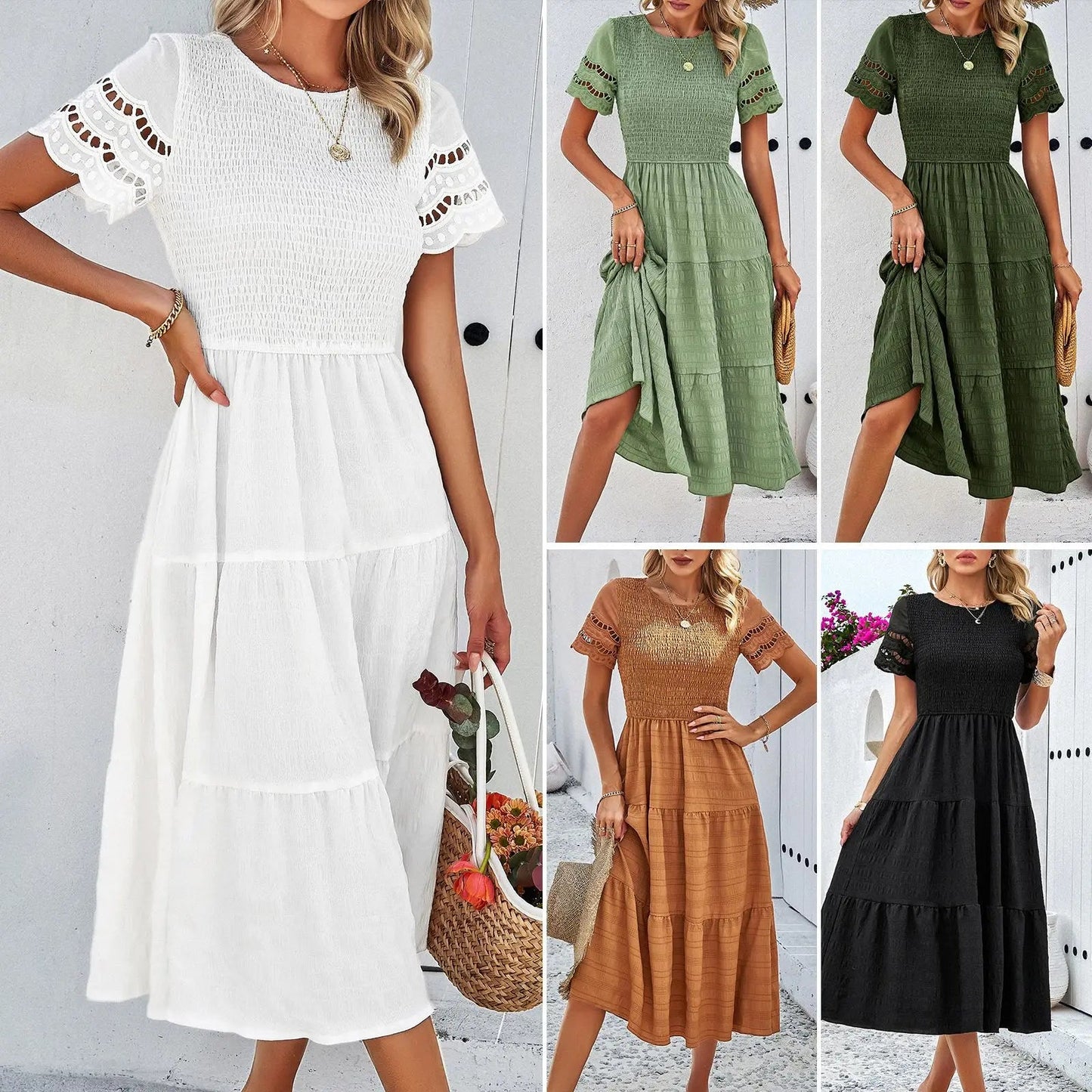 A Vintage Style Dress with Delicate Timeless Details