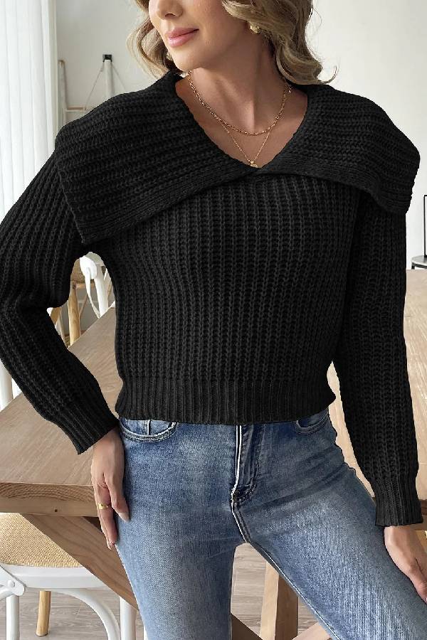 Beautifully Finished Sweater in a Timeless Design
