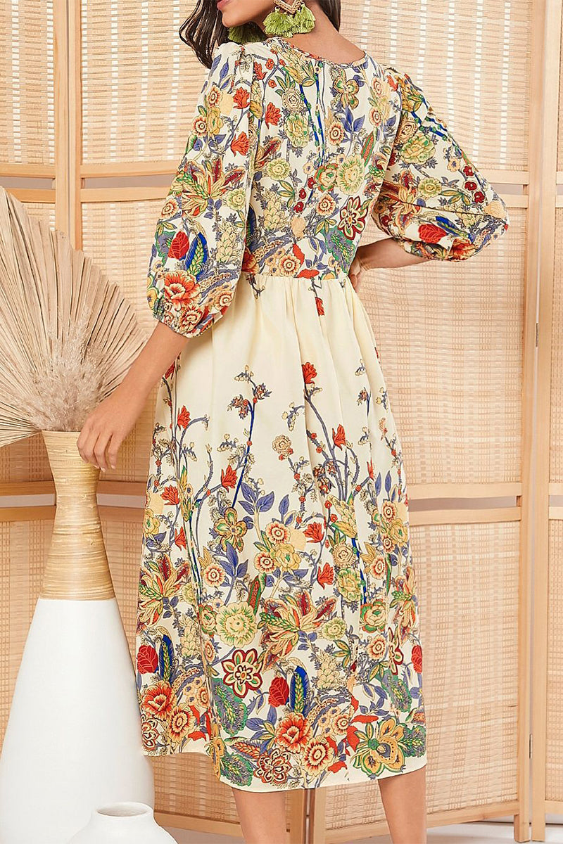 A Vintage Style Dress with Delicate Timeless Details