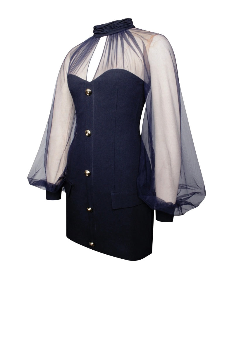 Classic Vintage Dress with a Flattering Fit