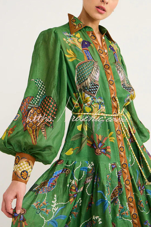 A Vintage Style Dress with Delicate Timeless Details