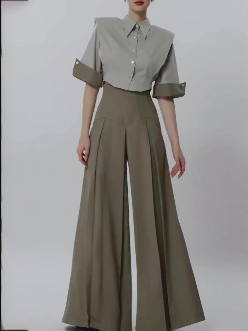 A Vintage Style Shirt with Delicate Timeless Details