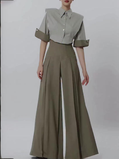 A Vintage Style Shirt with Delicate Timeless Details