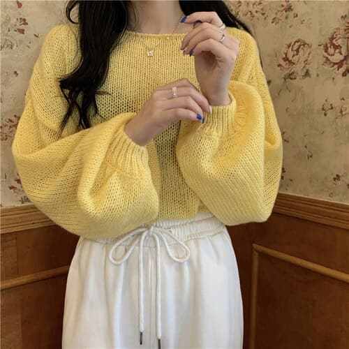 Vintage Inspired Sweater with a Contemporary Edge