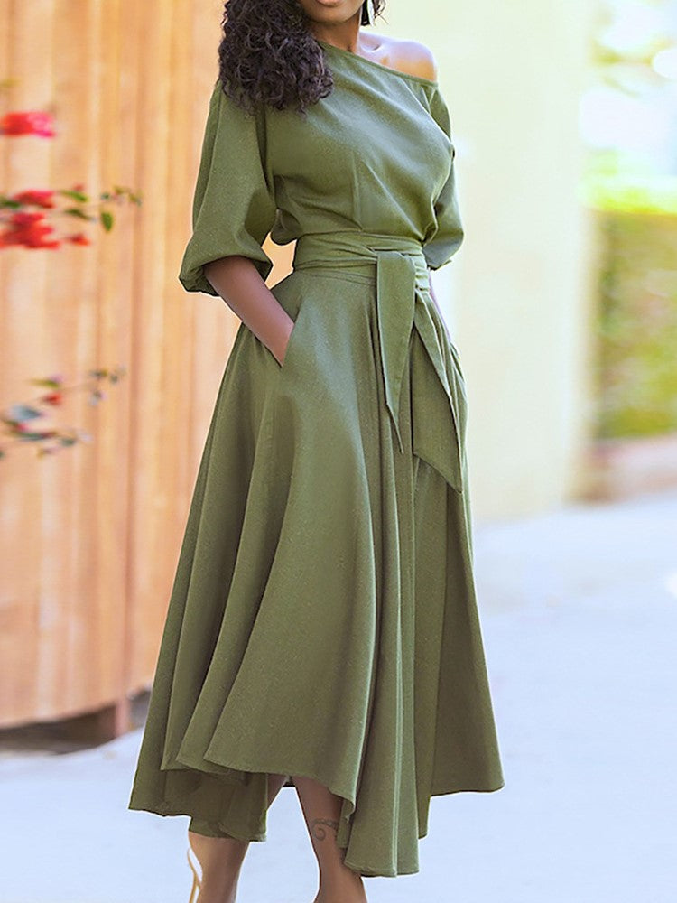 Elegantly Styled Dress for Everyday Wear