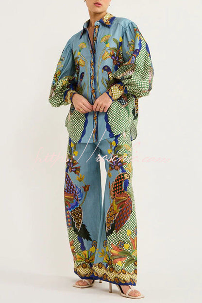 Well Tailored Pants with a Graceful Silhouette