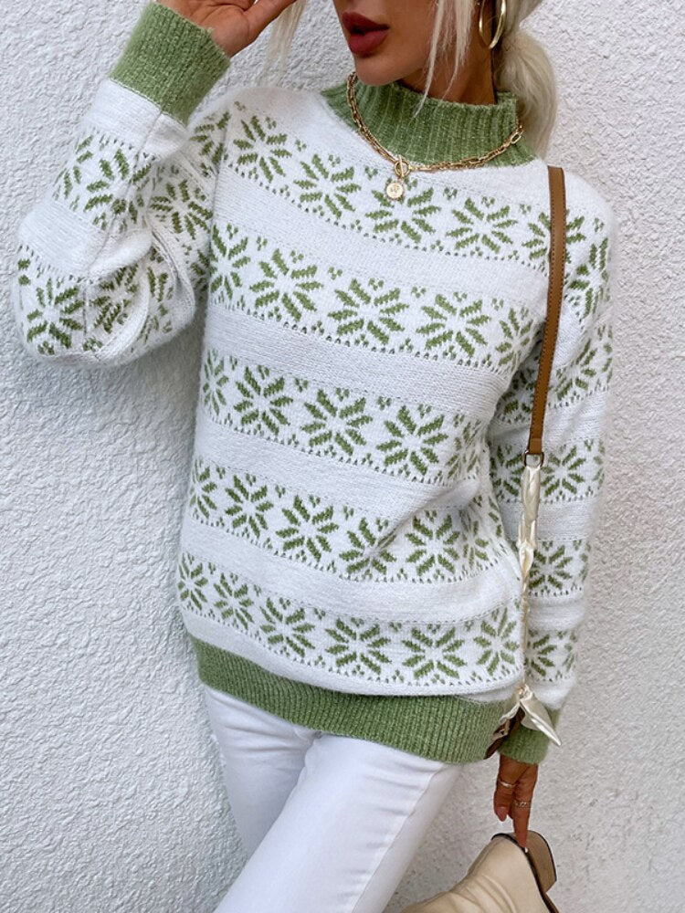Classic Vintage Sweater with a Flattering Fit