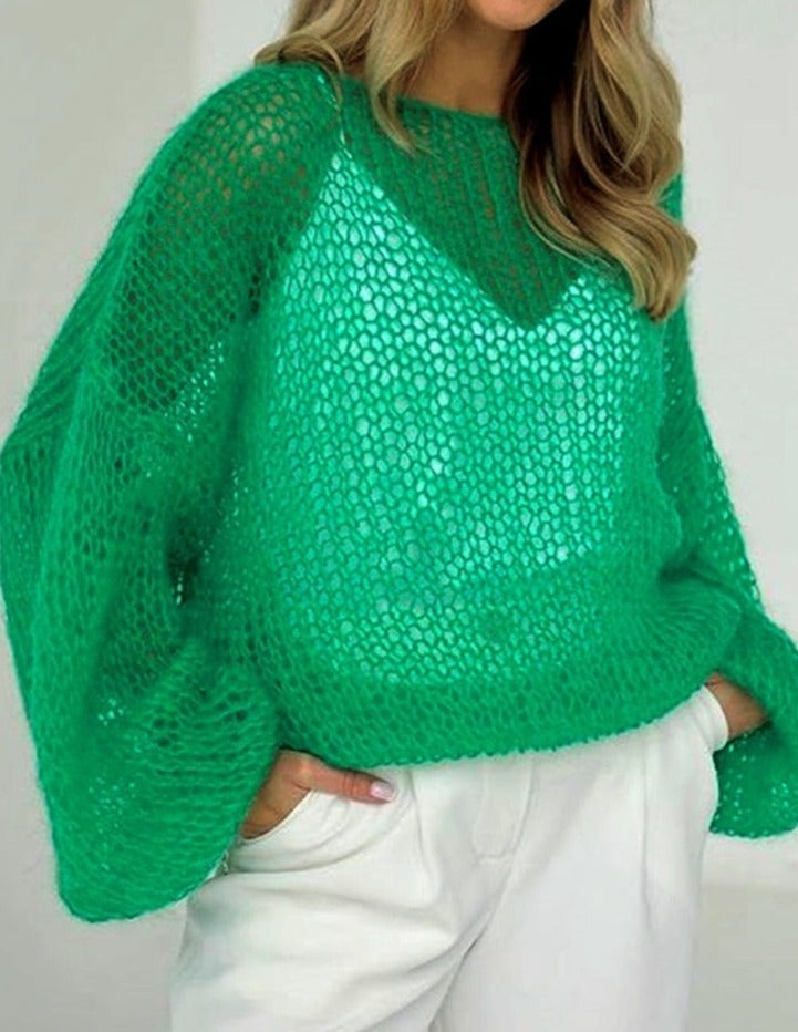 Classic Vintage Sweater with a Flattering Fit