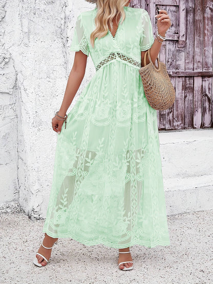 A Vintage Style Dress with Delicate Timeless Details