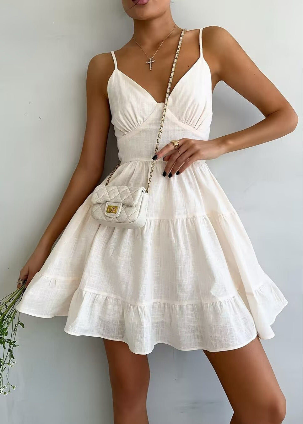 A Vintage Style Dress with Delicate Timeless Details