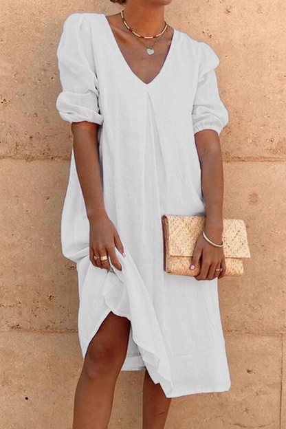 A Vintage Style Dress with Delicate Timeless Details