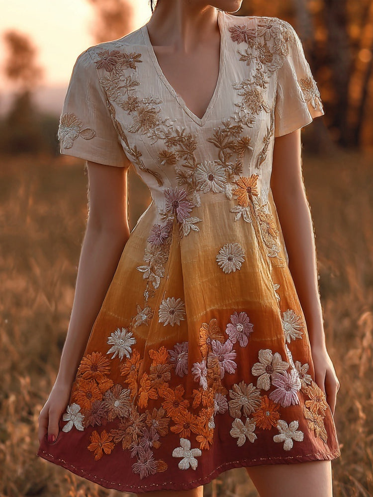Classic Vintage Dress with a Flattering Fit