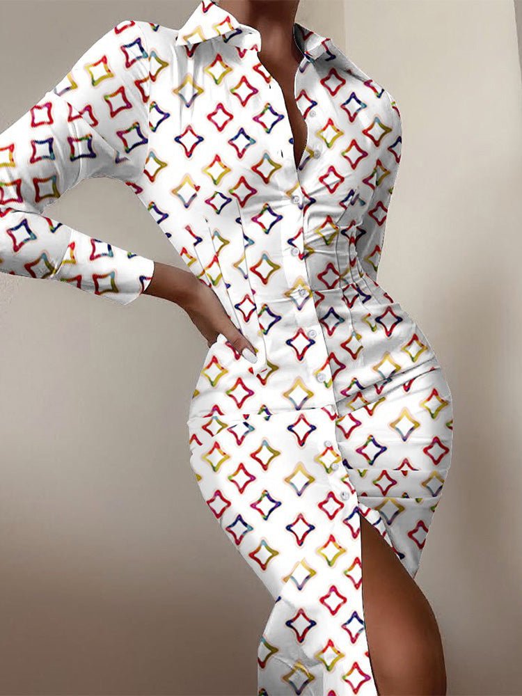 Well Tailored Dress with a Graceful Silhouette