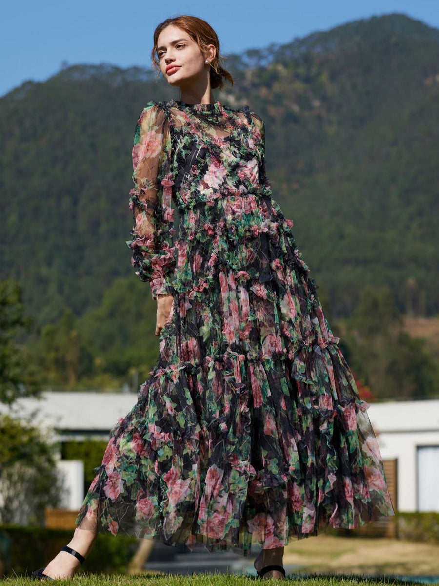 A Vintage Style Dress with Delicate Timeless Details