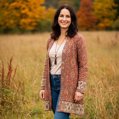 Beautifully Balanced Cardigan with Timeless Character