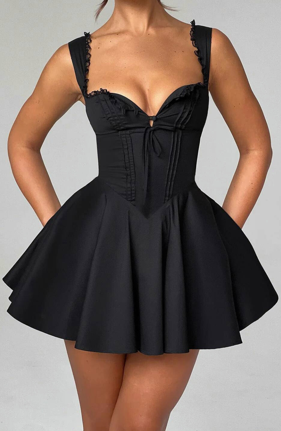 A Vintage Style Dress with Delicate Timeless Details
