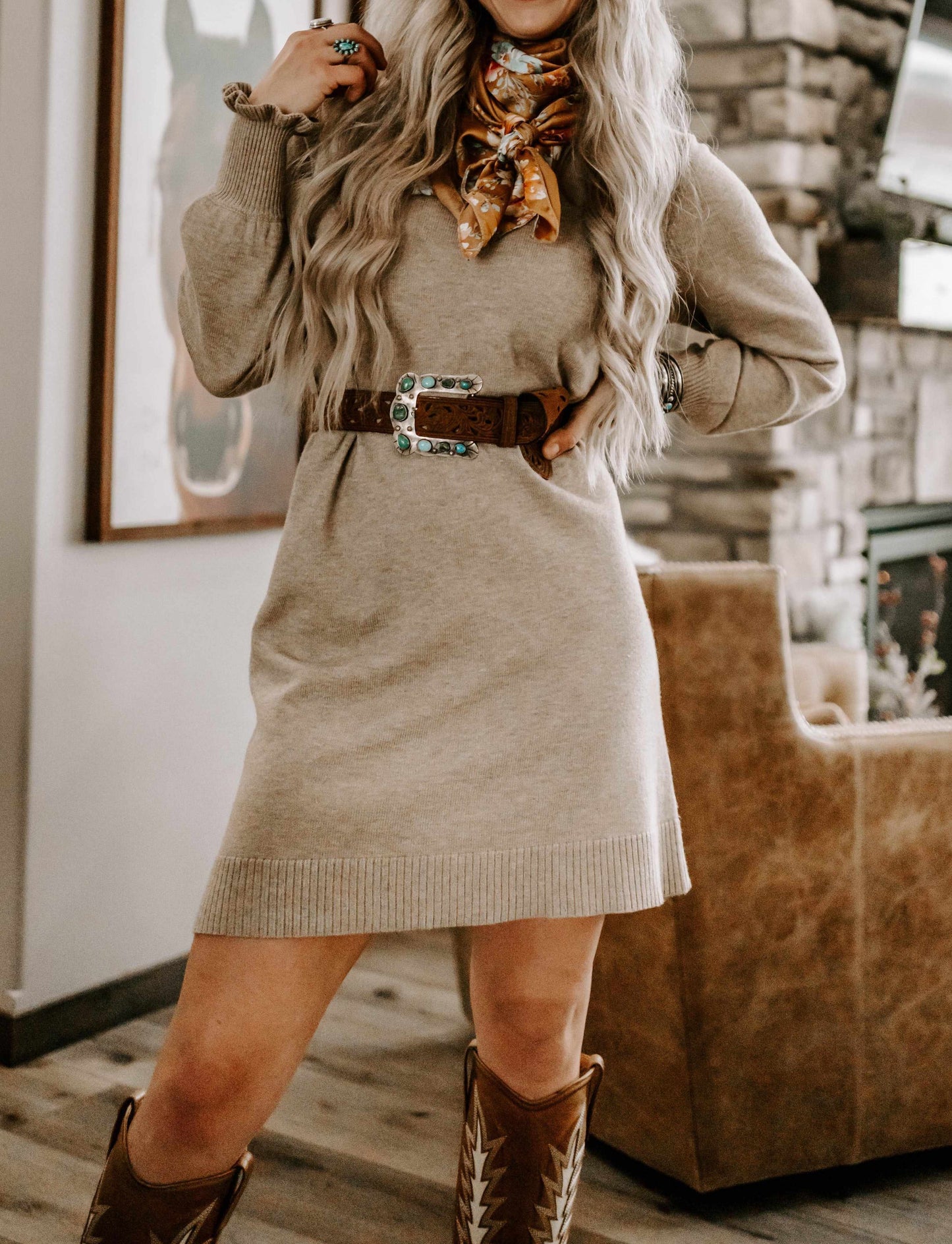Elegantly Styled Dress for Everyday Wear