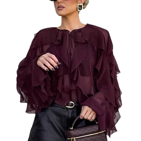A Vintage Style Blouse with Delicate Timeless Details