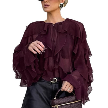 A Vintage Style Blouse with Delicate Timeless Details