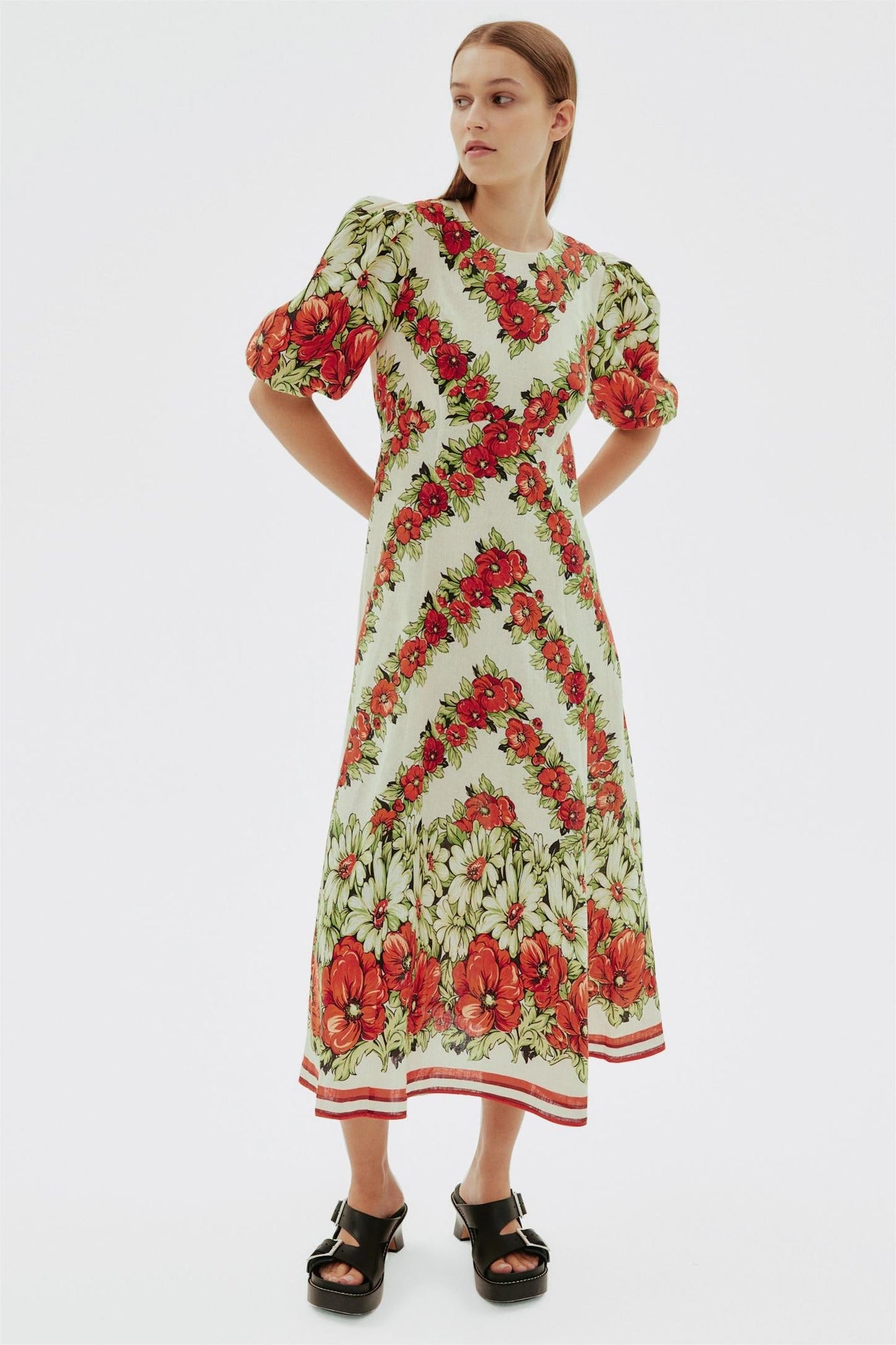 A Vintage Style Dress with Delicate Timeless Details