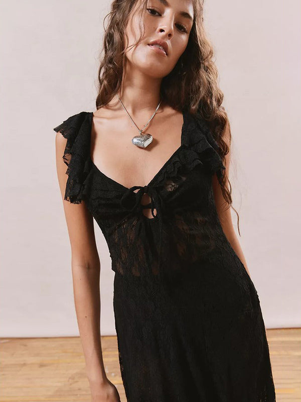 A Vintage Style Dress with Delicate Timeless Details