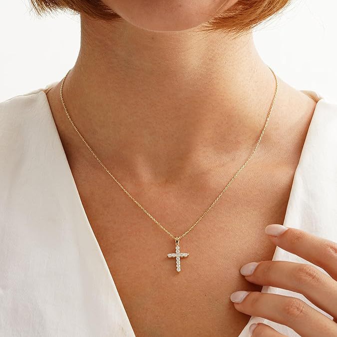 Rhinestone Cross Pendant