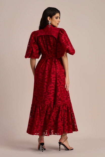 A Vintage Style Dress with Delicate Timeless Details