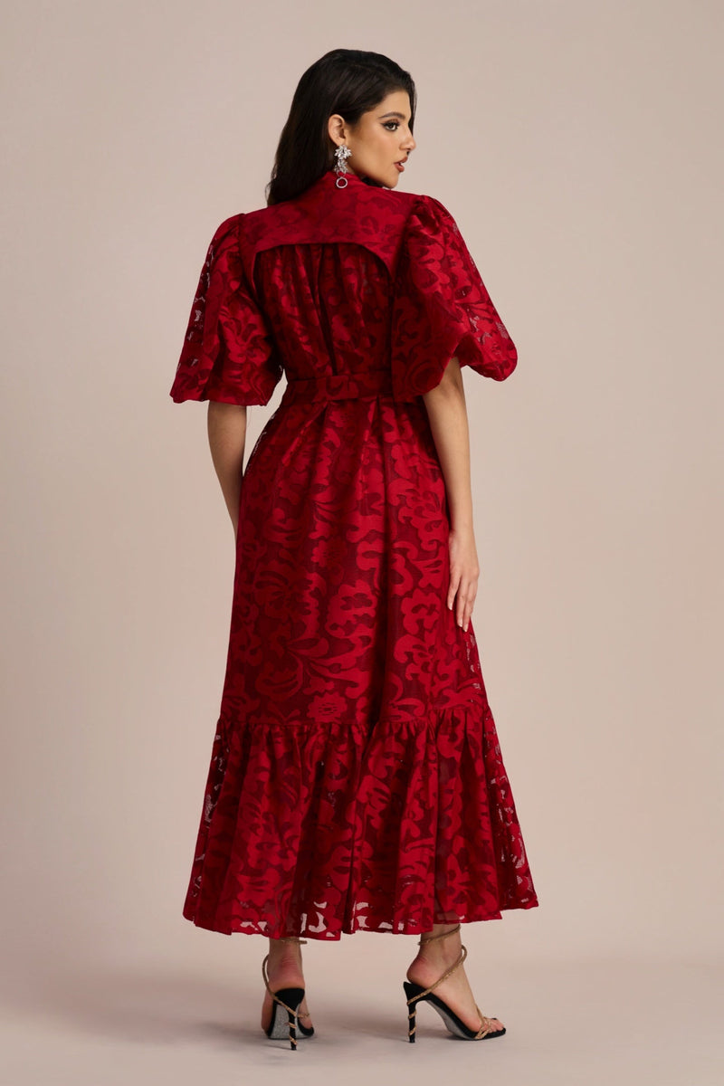 A Vintage Style Dress with Delicate Timeless Details