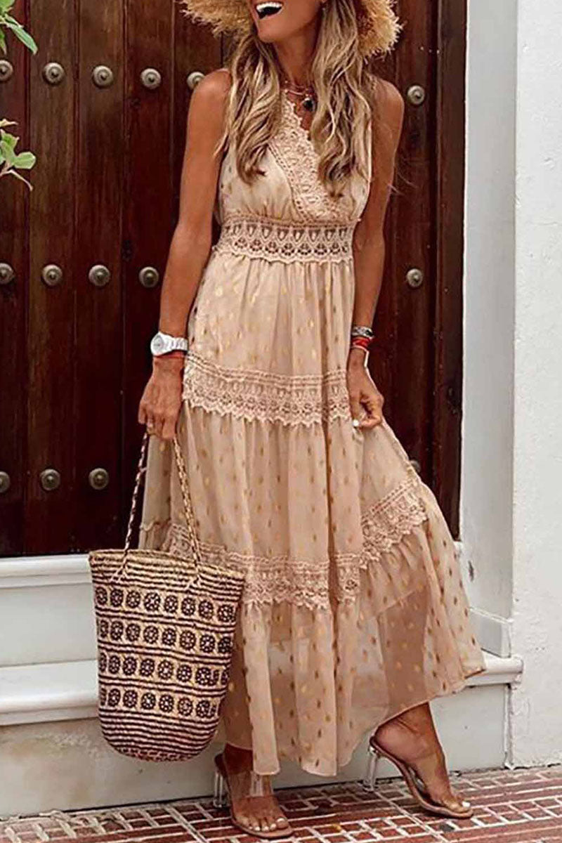 A Vintage Style Dress with Delicate Timeless Details