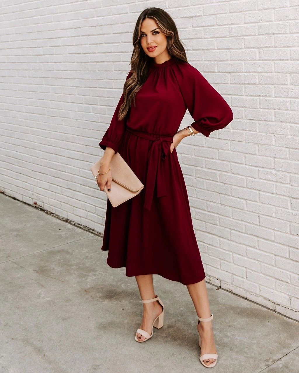 Elegantly Styled Dress for Everyday Wear