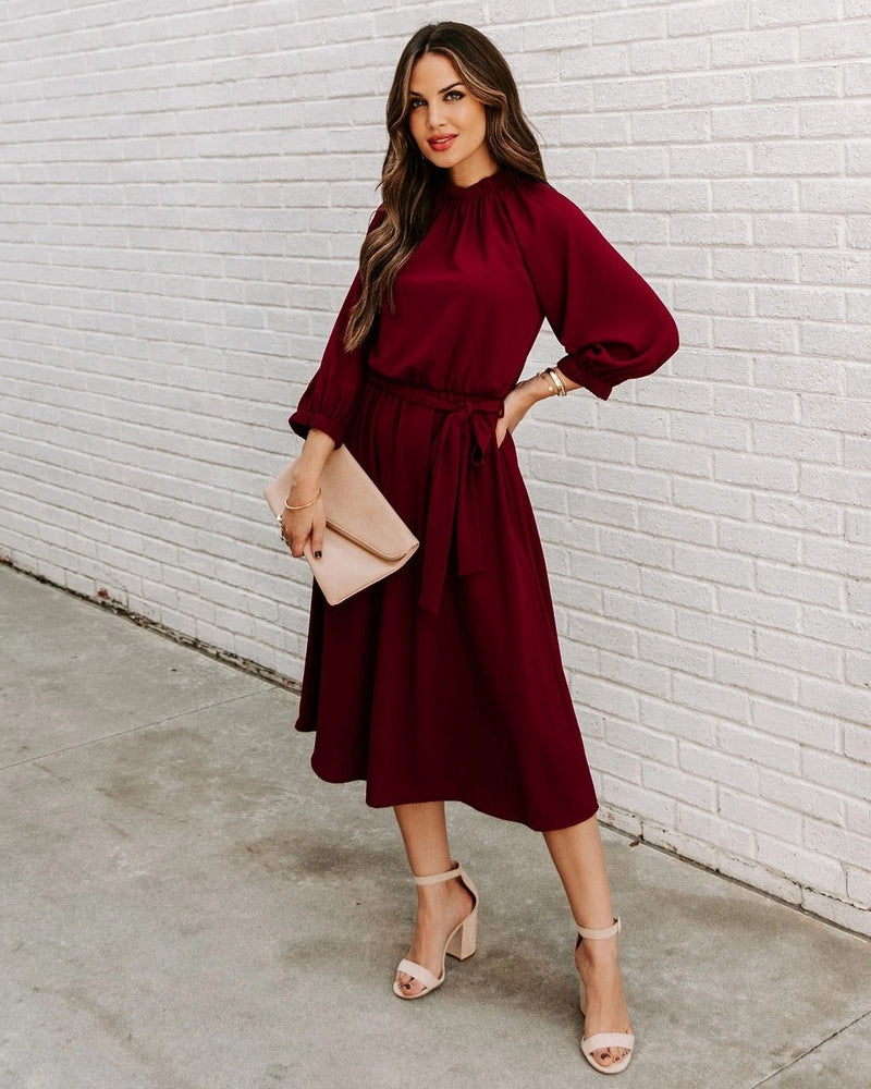 Elegantly Styled Dress for Everyday Wear