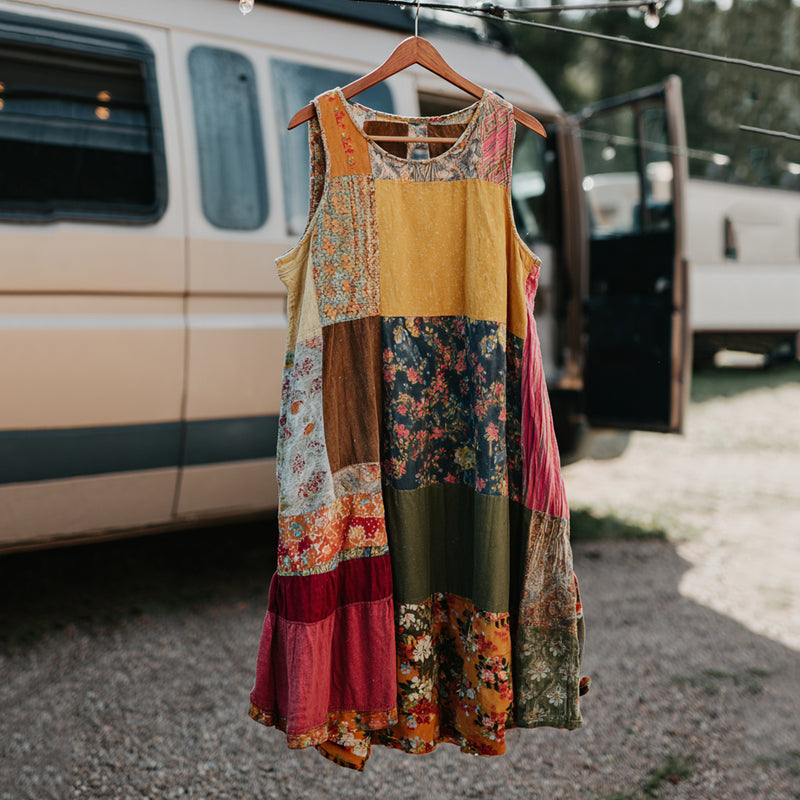 A Vintage Style Dress with Delicate Timeless Details