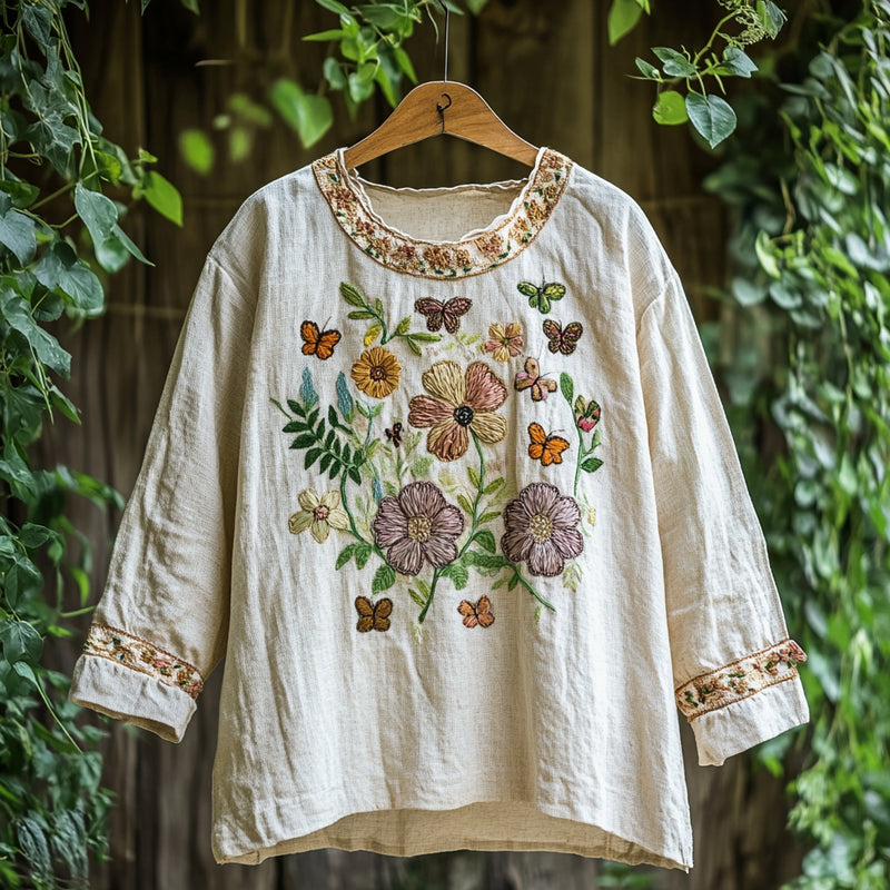 Well Tailored Blouse with a Graceful Silhouette