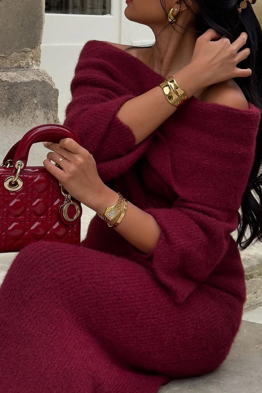 Classic Vintage Dress with a Flattering Fit