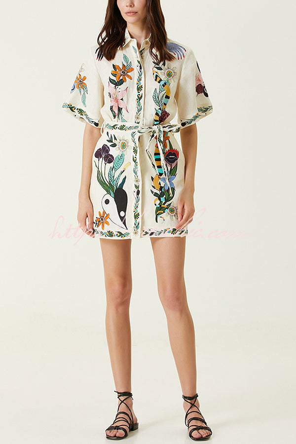 A Vintage Style Dress with Delicate Timeless Details