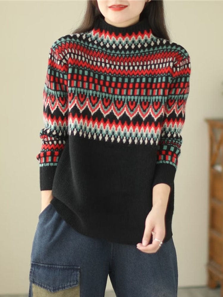 Beautifully Finished Sweater in a Timeless Design
