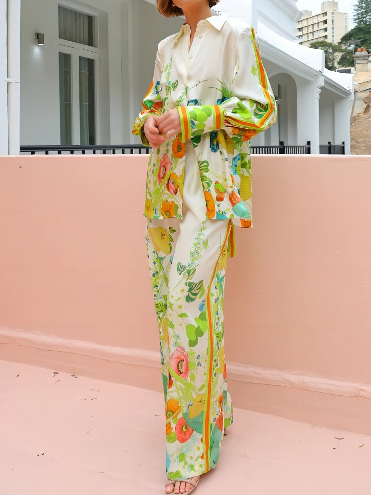 A Vintage Style Pants with Delicate Timeless Details