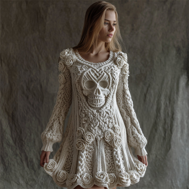 A Vintage Style Sweater with Delicate Timeless Details