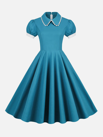 Classic Vintage Dress with a Flattering Fit
