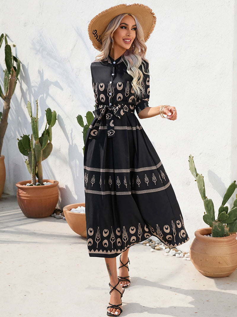 Well Tailored Dress with a Graceful Silhouette