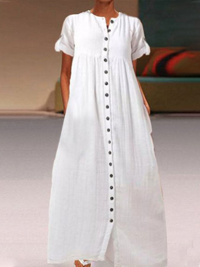 Beautifully Finished Dress in a Timeless Design