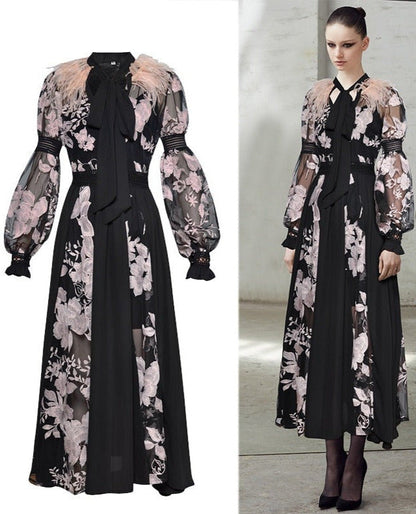 Classic Vintage Dress with a Flattering Fit