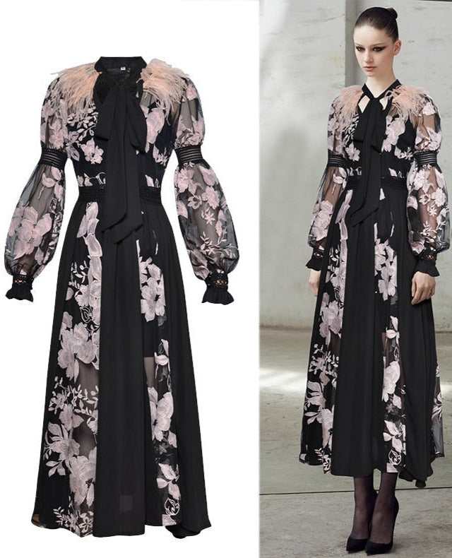 Classic Vintage Dress with a Flattering Fit