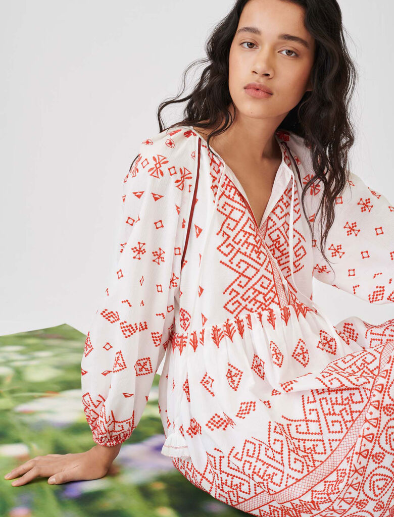 Elegantly Styled Dress for Everyday Wear