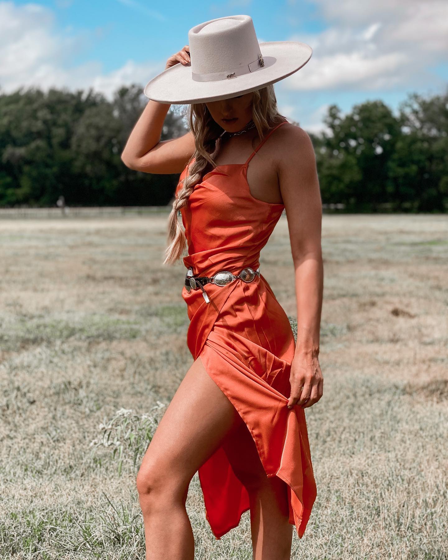 A Vintage Style Dress with Delicate Timeless Details
