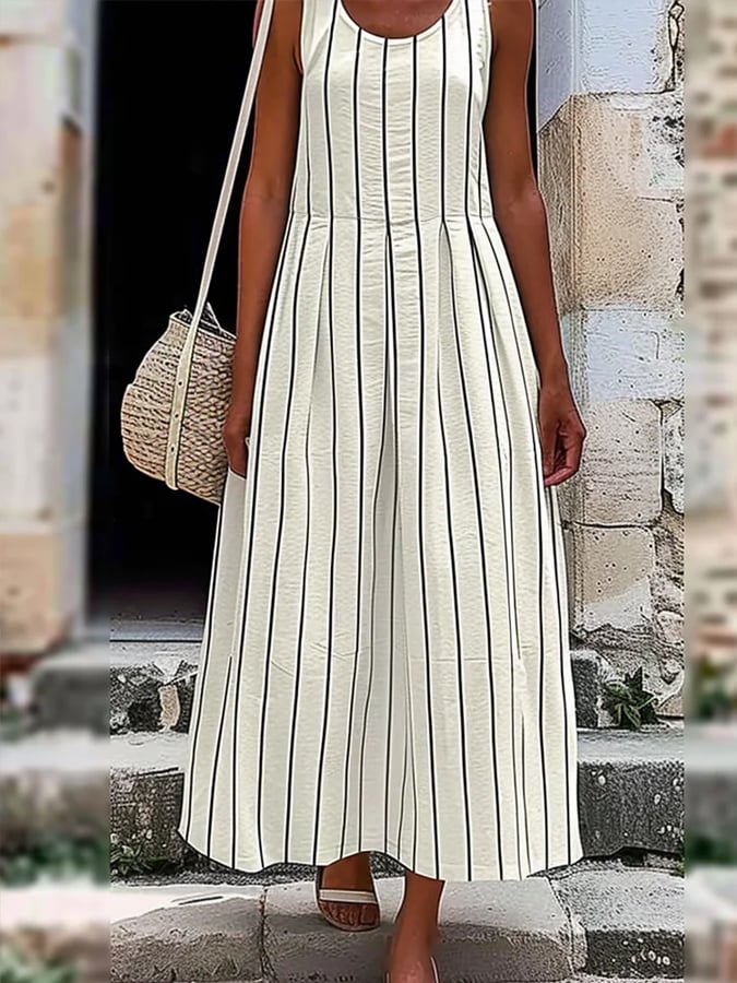 Classic Vintage Dress with a Flattering Fit