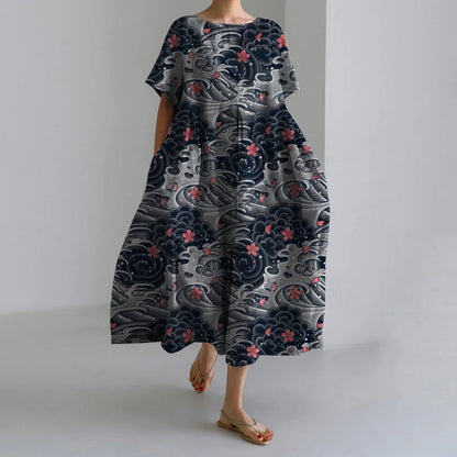 Classic Vintage Dress with a Flattering Fit